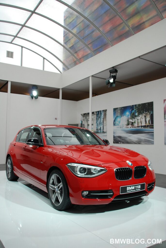 2012 BMW Serie 1 en Holanda Lanzamiento oficial