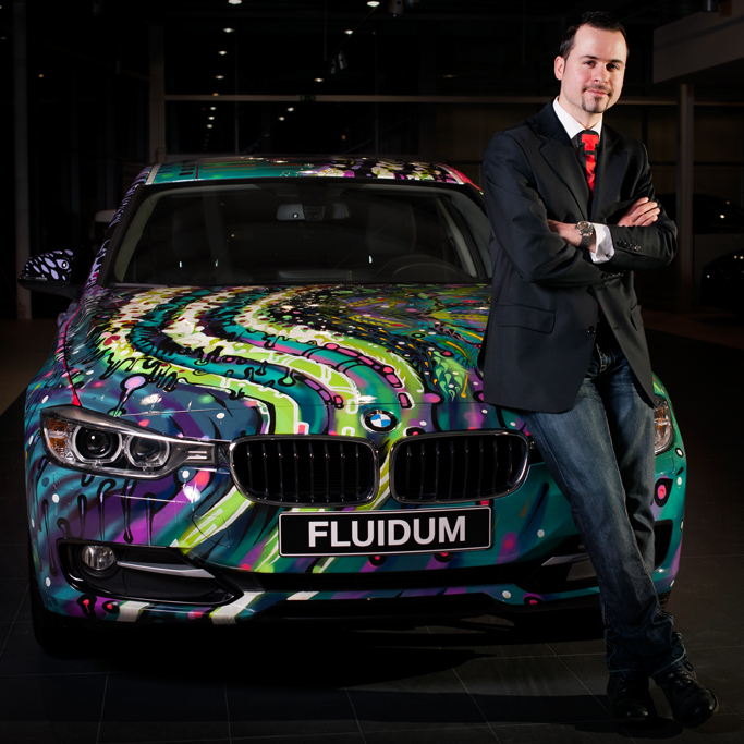 BMW Serie 3 FLUIDUM diseñado por Andy Reiben