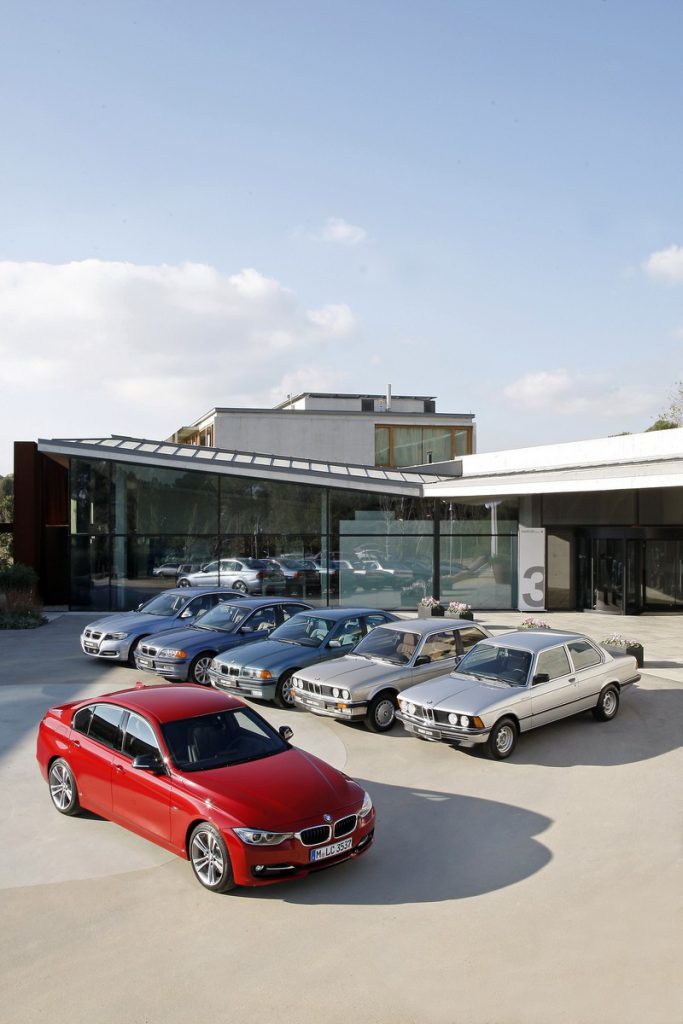 La «cara» del BMW Serie 3 a través de los tiempos cambiantes