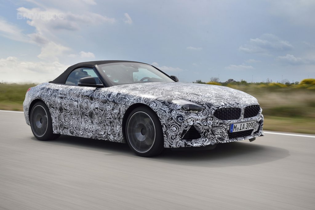 Echa un vistazo al BMW Z4 2019 en el Miramas Track
