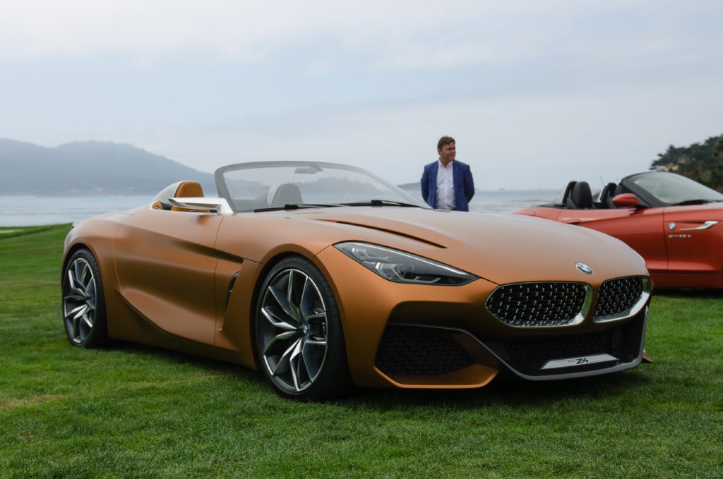 Primeras fotos en vivo de BMW Concept Z4 en Pebble Beach