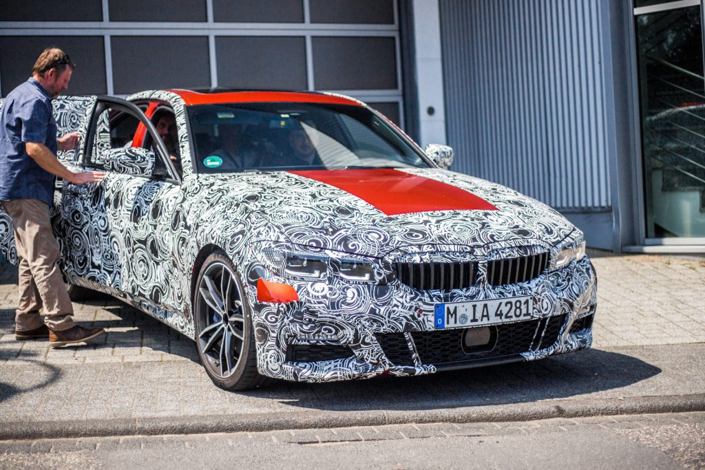 El BMW G20 Serie 3 fue sorprendido haciendo pruebas en las afueras de Nurburgring