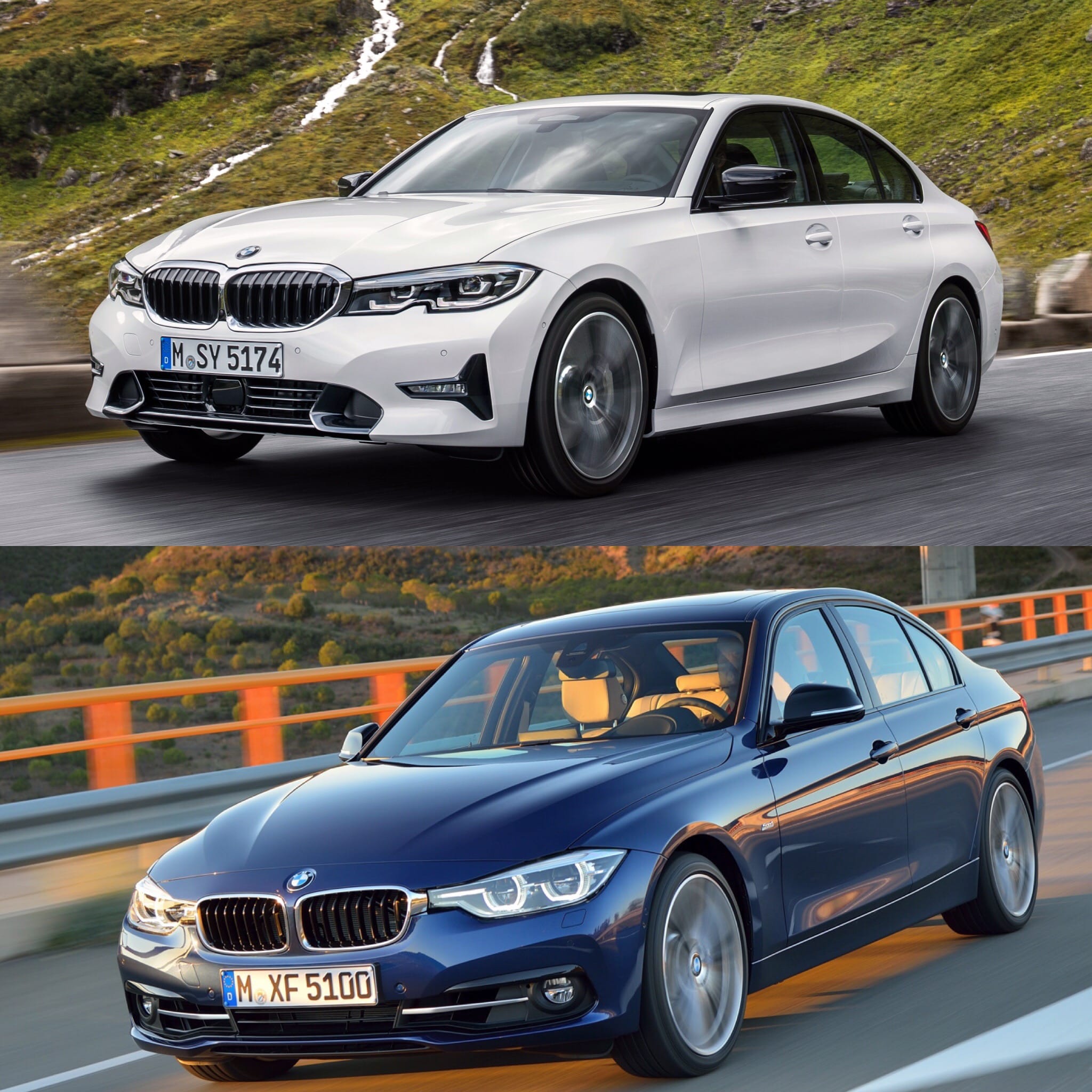 G20 BMW Serie 3 vs F30 BMW Serie 3