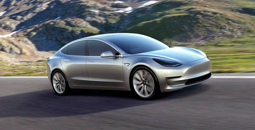 Tesla Modelo 3 probando con BMW Serie 3