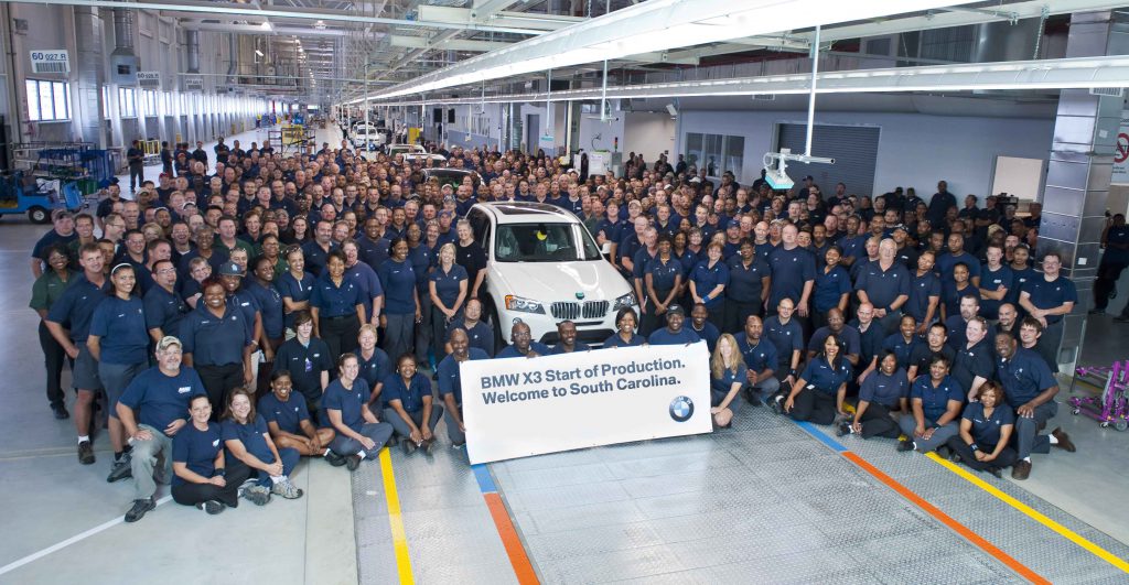 BMW inicia la producción del nuevo BMW X3 en la planta de Spartanburg