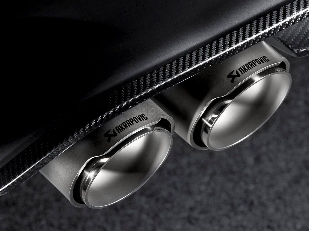 Sonido de escape Akrapovic BMW M4 Coupe