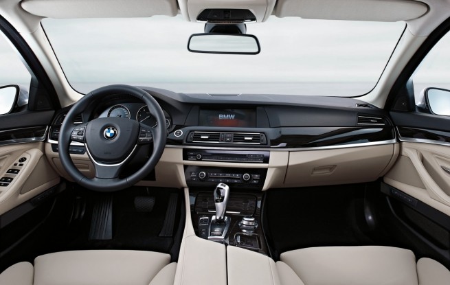 Diseño interior del BMW Serie 5 2011