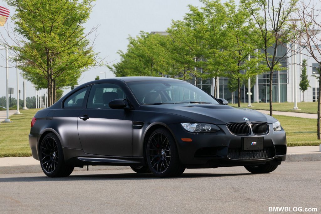 2011 BMW Frozen Black Edition M3 Coupe para los Estados Unidos
