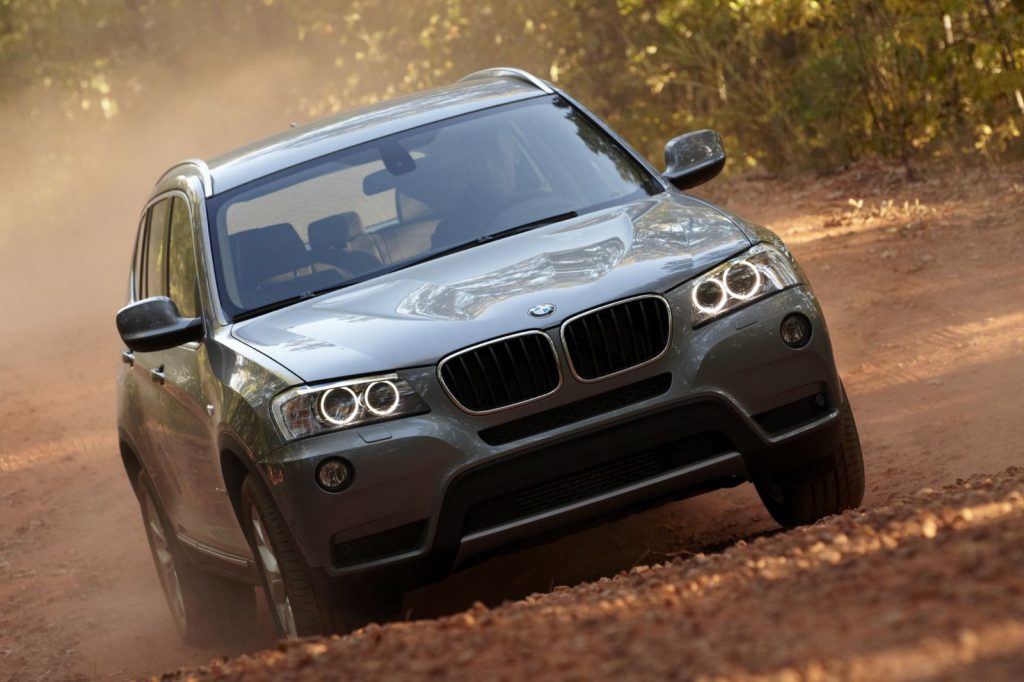 BMW X3 2011 en movimiento