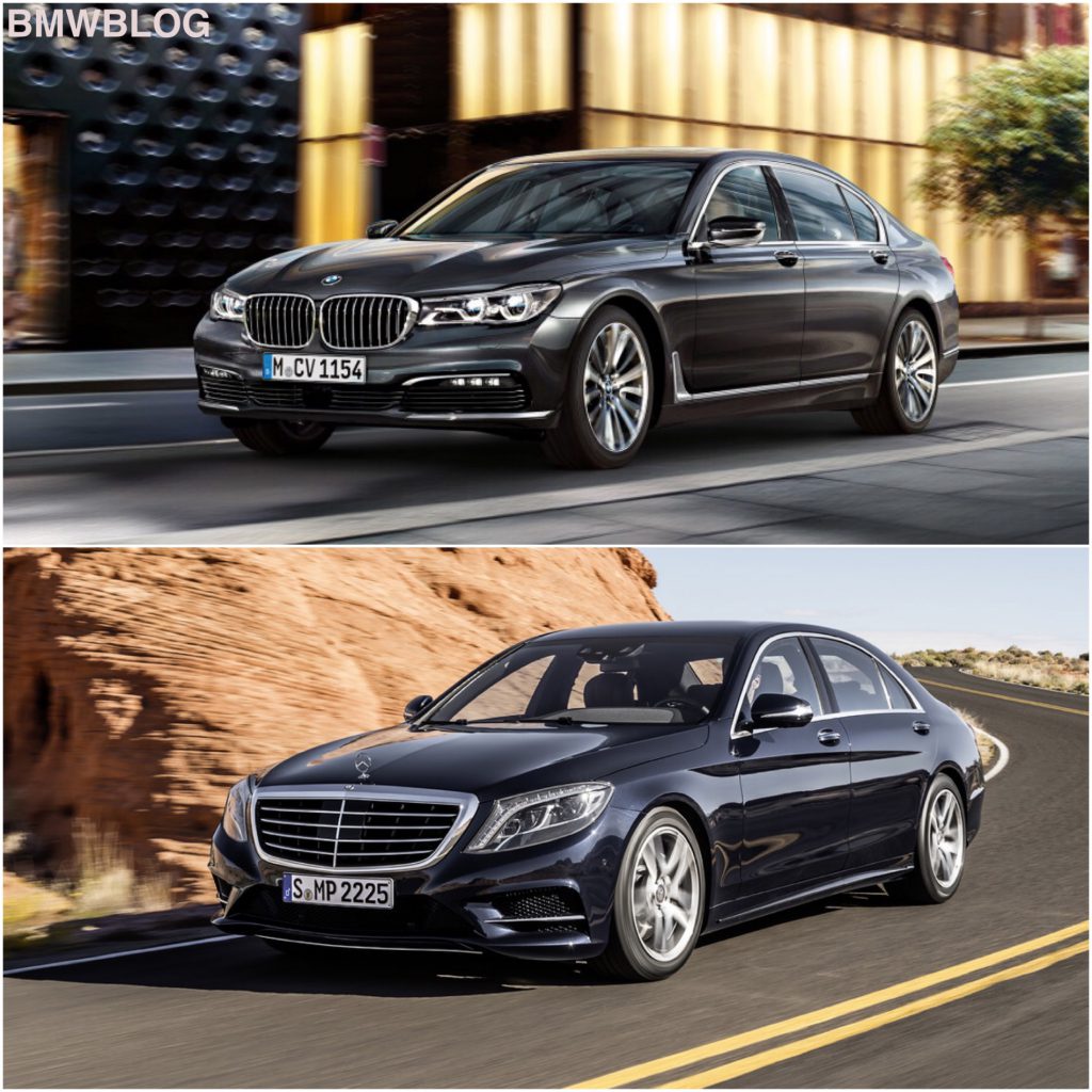 Auto Express prueba el BMW Serie 7 frente al Mercedes-Benz Clase S