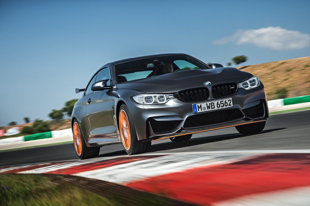 Vuelta rápida del BMW M4 GTS. Competición