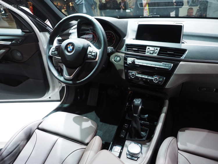 2016 bmw x1 frankfurt auto show images 09 750x563