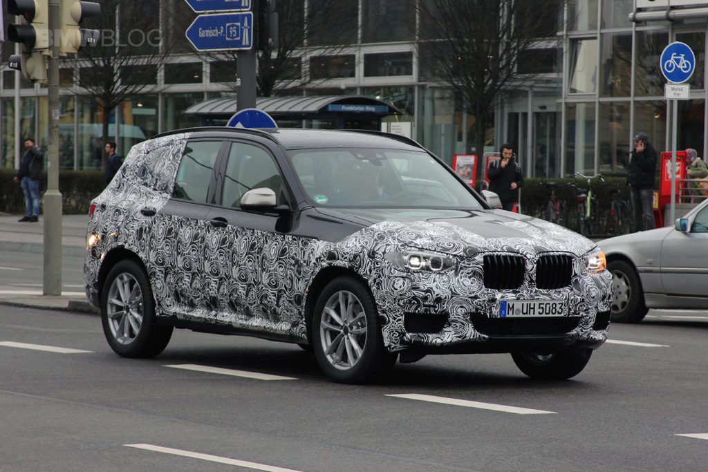 La nueva generación del BMW G01 X3 se acerca a su lanzamiento
