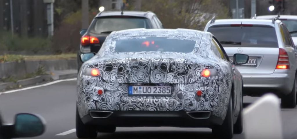 Nuevas fotos espía muestran los faros y las rejillas Kidney del BMW Serie 8