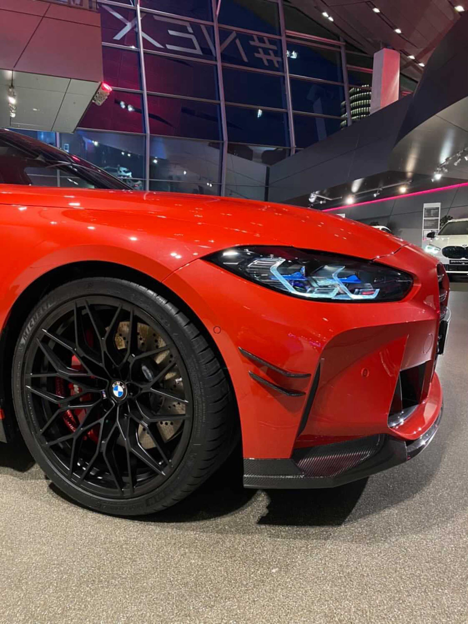 2021 bmw m3 m performance parts color rojo 00