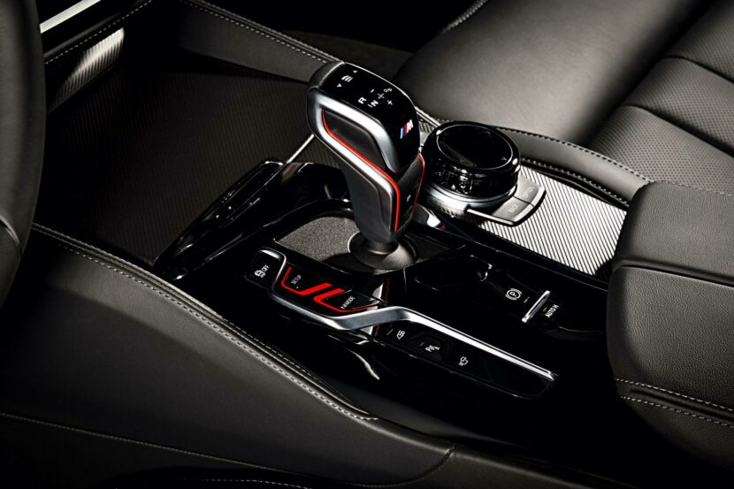 Palanca de cambios del BMW M5 Facelift
