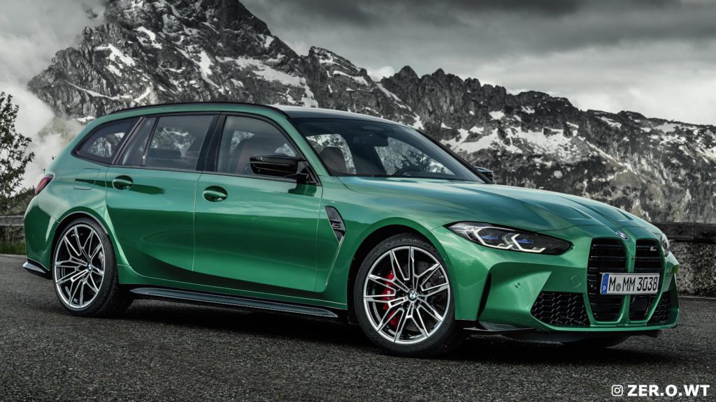 El futuro BMW M3 Touring recibe nuevos renders tras la presentación del M3