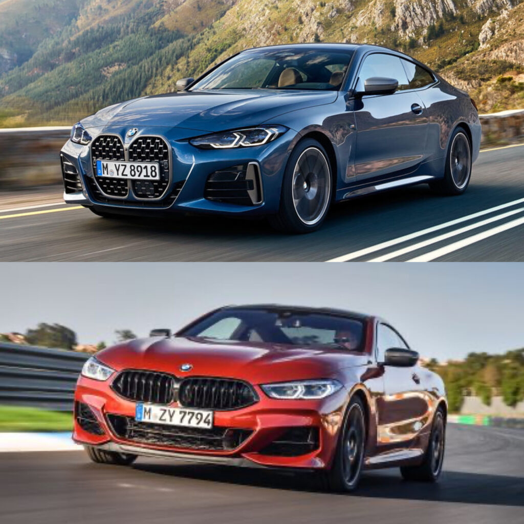 BMW Serie 4 Coupe vs BMW Serie 8 Coupe