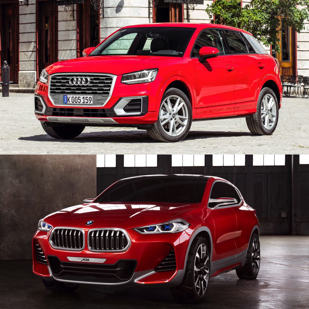 BMW X2 vs Audi Q2