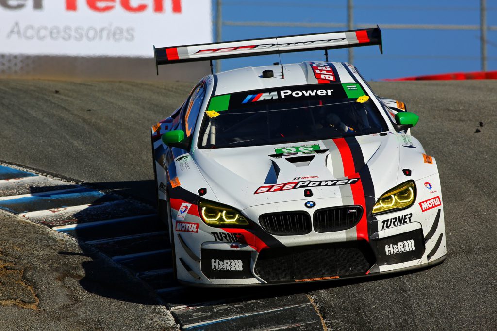 El BMW M6 GT3 de aFe Power consigue un sólido quinto puesto en el Mazda Raceway Laguna Seca