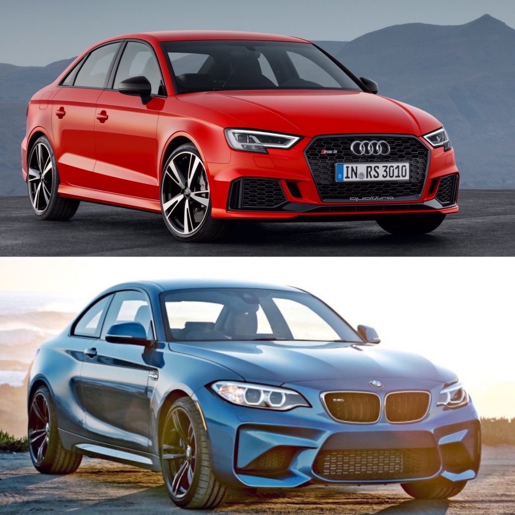 BMW M2 o Audi RS3 Sedán