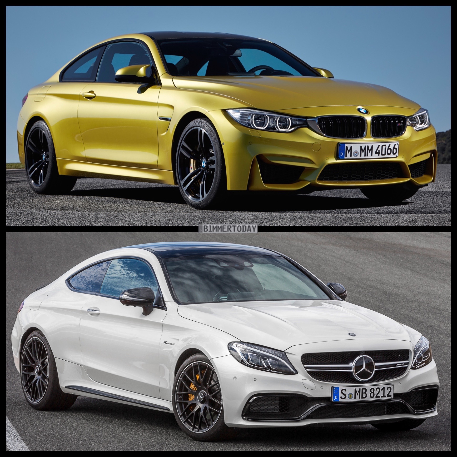 BMW M4 Comp Pack vs Mercedes-AMG C63 S en Hockenheim