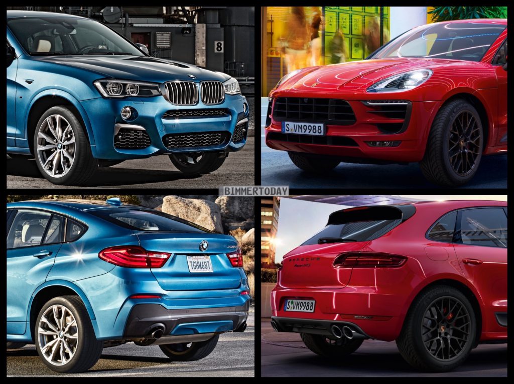 El BMW X4 M40i se enfrenta al Porsche Macan GTS