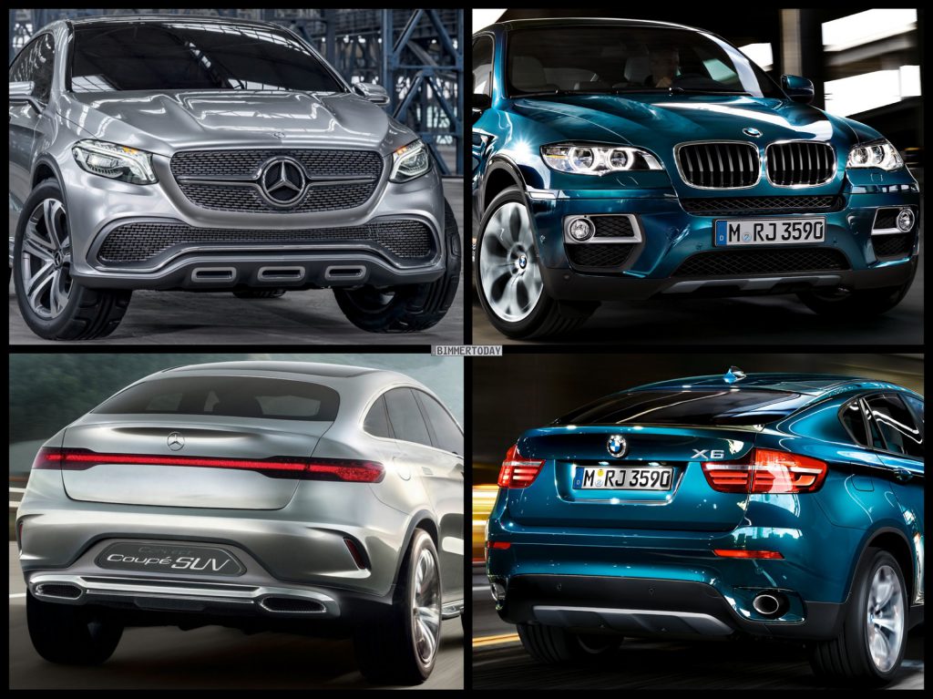 El Mercedes-Benz Clase M Coupé Concept se une al BMW X6