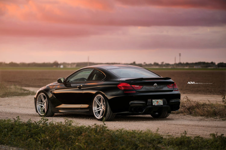 negro bmw m6 gran coupe lujo adv1 direccional 5 radios llantas forjadas e 750x500