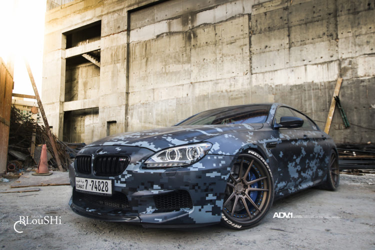 azul camo digital bmw f10 m5 bronce adv1 llantas cóncavas c 750x500