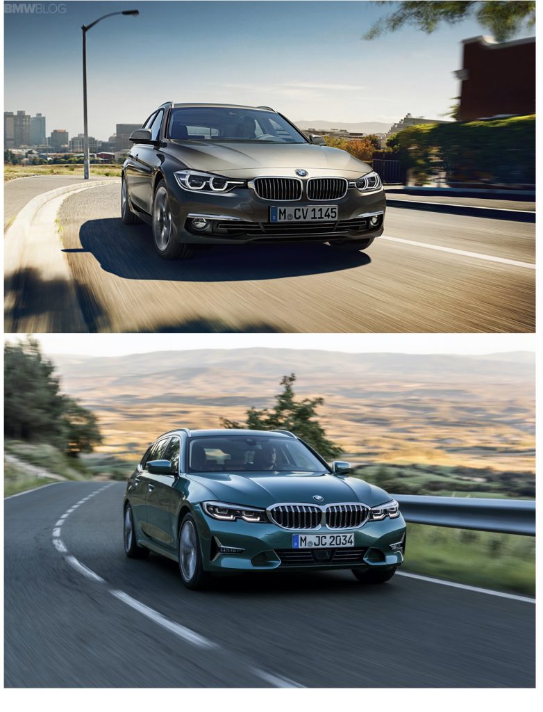 BMW G21 Serie 3 Touring vs. F31 Serie 3 Touring