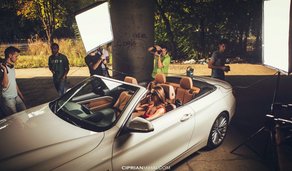 Sesión de fotos convertible BMW Serie 4 2014