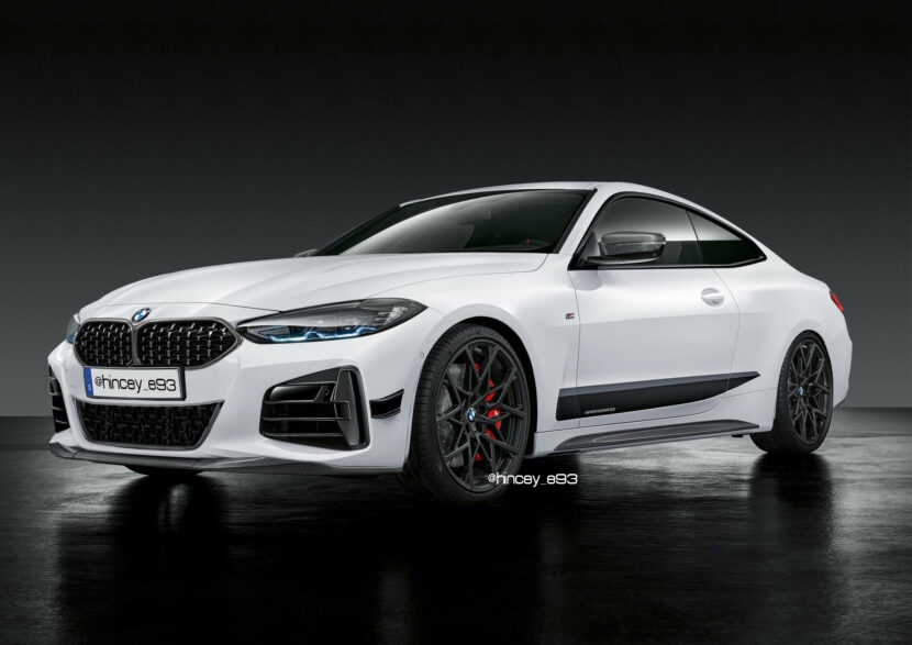 bmw serie 4 G22 parrilla pequeña 830x587