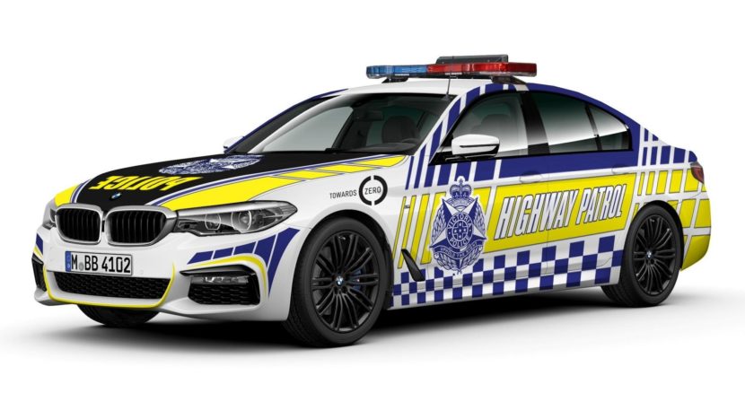 bmw 530d para la policía de victoria en australia 830x467
