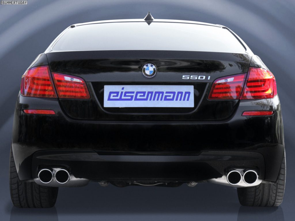Sistema de escape Eisenmann para BMW 550i