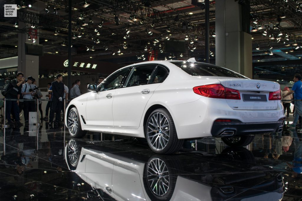 El nuevo BMW Serie 5 de batalla larga se estrena en Shanghai