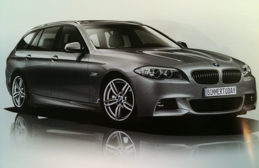 Gris helado y negro para el BMW Serie 5 F10/F11 con paquete deportivo M disponible en Europa
