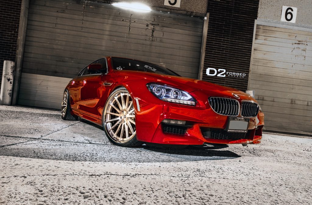 BMW Serie 6 Gran Coupé con llantas D2FORGED CV15