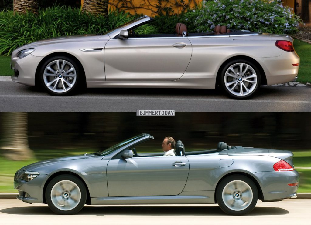 El nuevo BMW Serie 6 y su predecesor E64