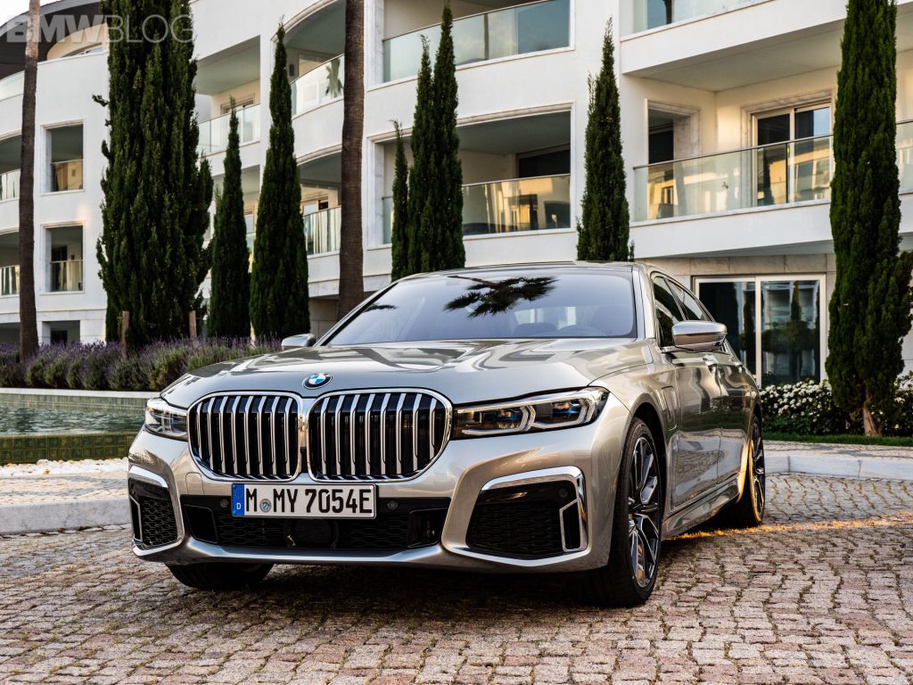 Un vistazo más de cerca al BMW 745Le Hybrid 2019