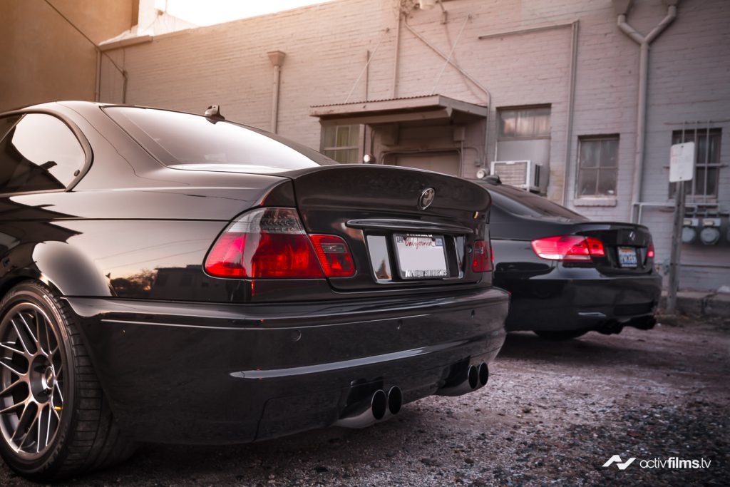 BMW E92 M3 y BMW E46 M3 por ActivFilms.TV