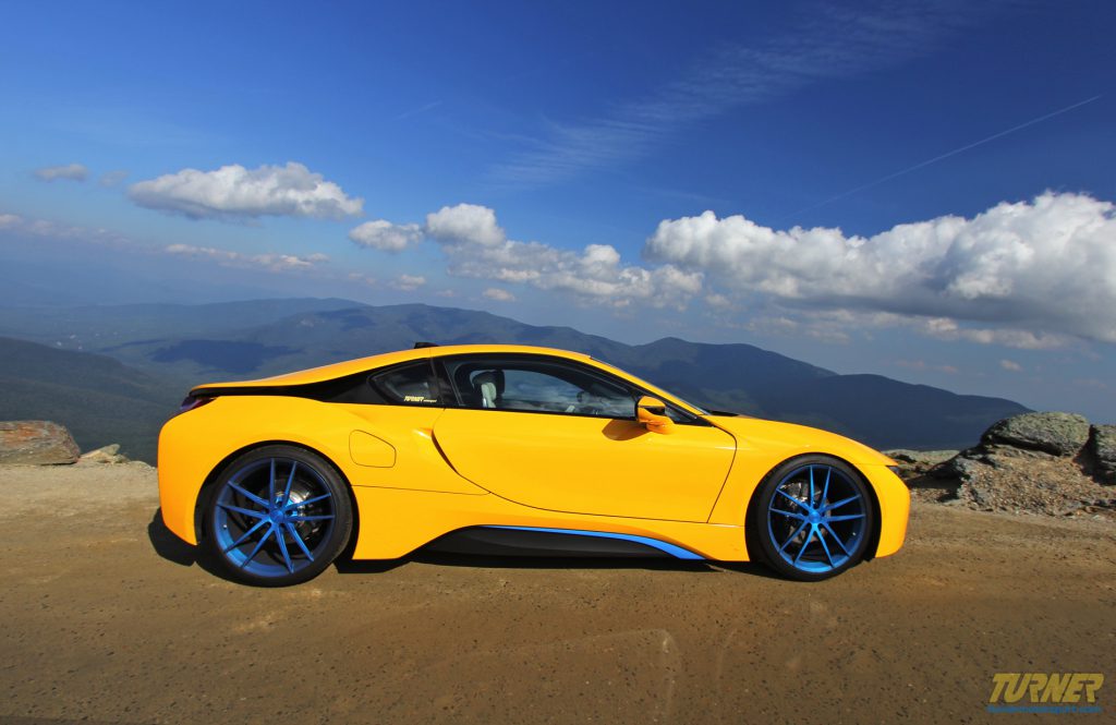 El BMW i8 sube al monte Washington