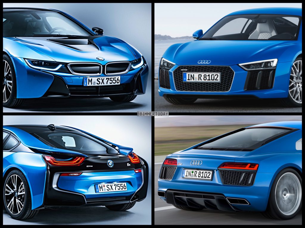 2015 Audi R8 vs. BMW i8