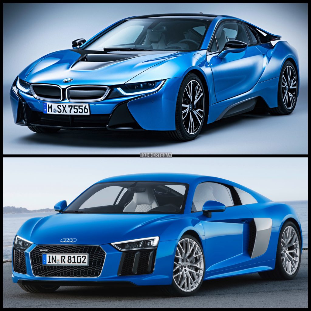BMW i8 vs. Audi R8