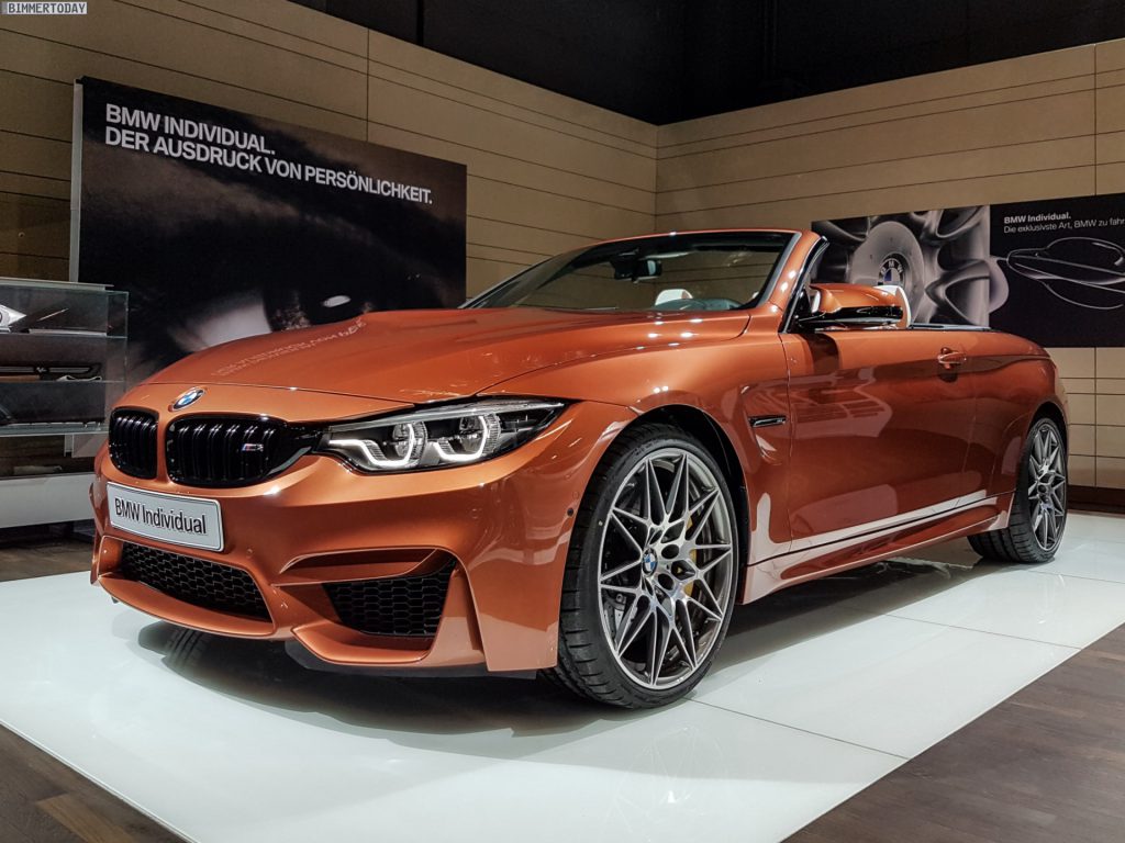 BMW M4 Convertible: Individual raro Byzantium Metallic