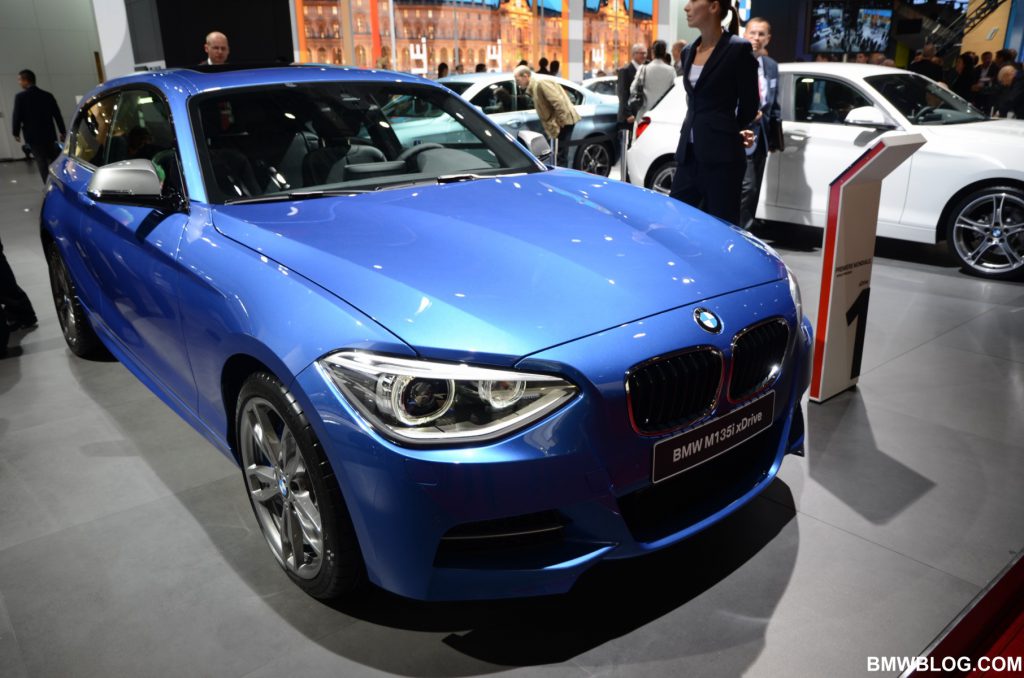 BMW M135i xDrive en el Salón del Automóvil de París 2012