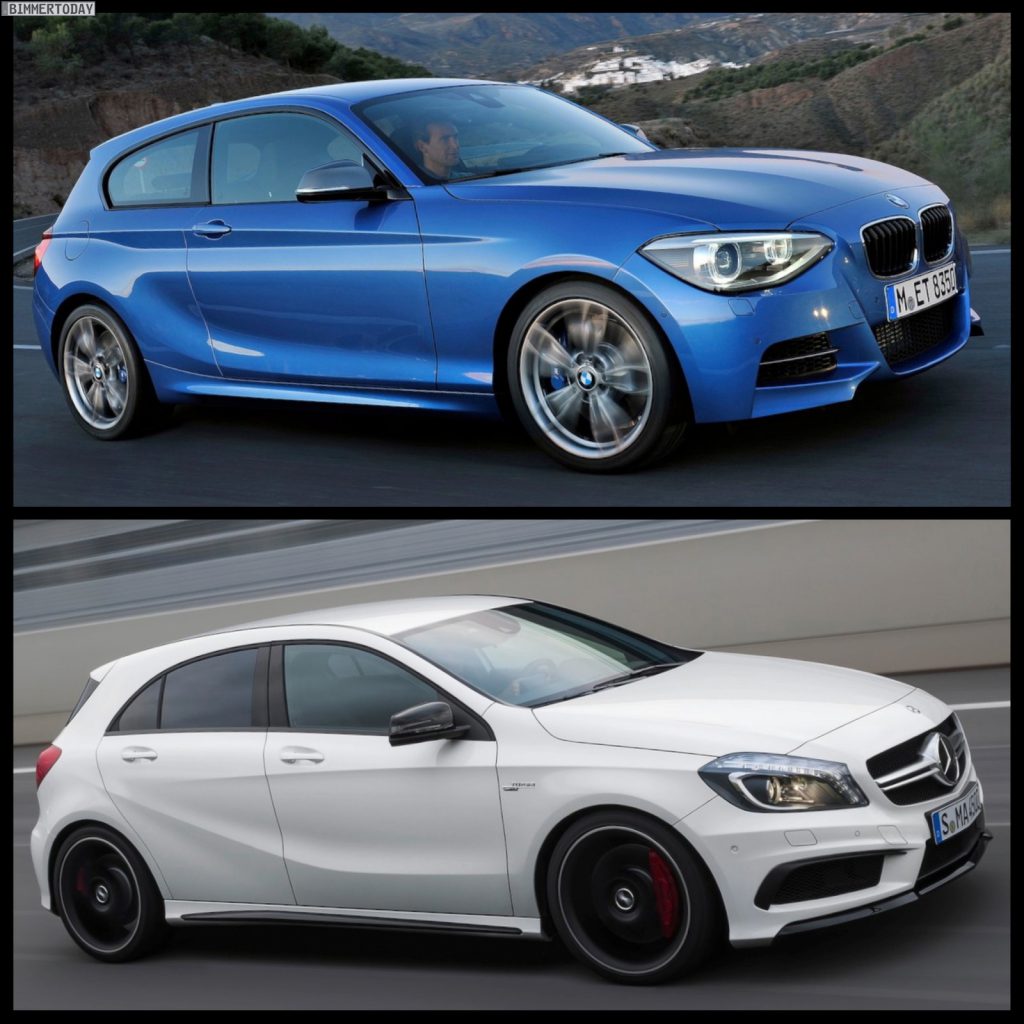 BMW M135i vs Mercedes-Benz A45 AMG