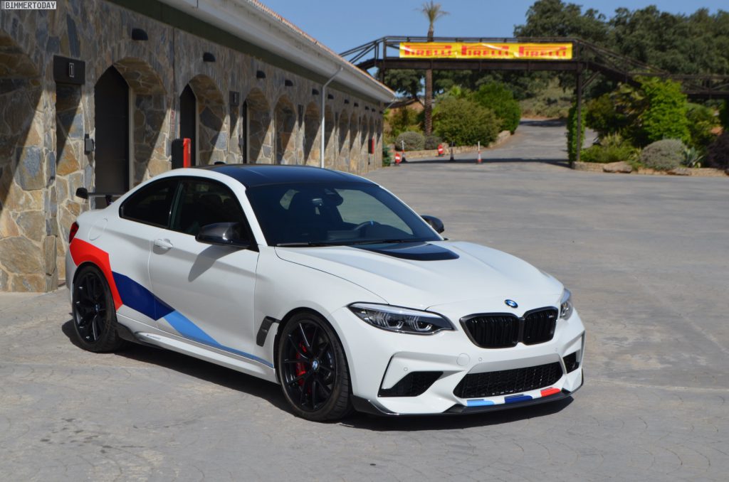 BMW M2 Competition con piezas M Performance: Fotos en vivo