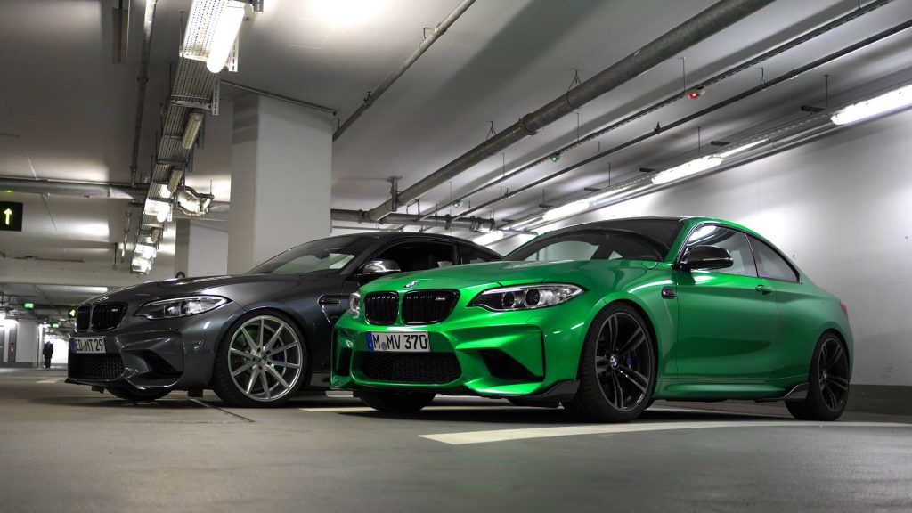 BMW M2 en el hermoso y llamativo Verde Java
