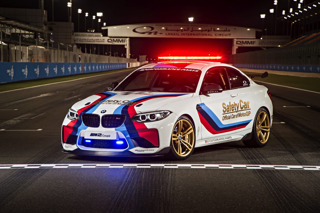 El nuevo BMW M2 Coupé debuta como Safety Car de MotoGP en Qatar